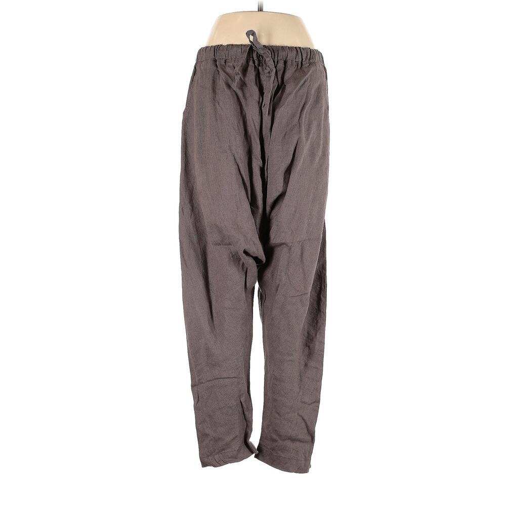 Knock Knock KnockKnocklinen Pants Linen Harem Drop Crotch Loose Baggy Drawstring